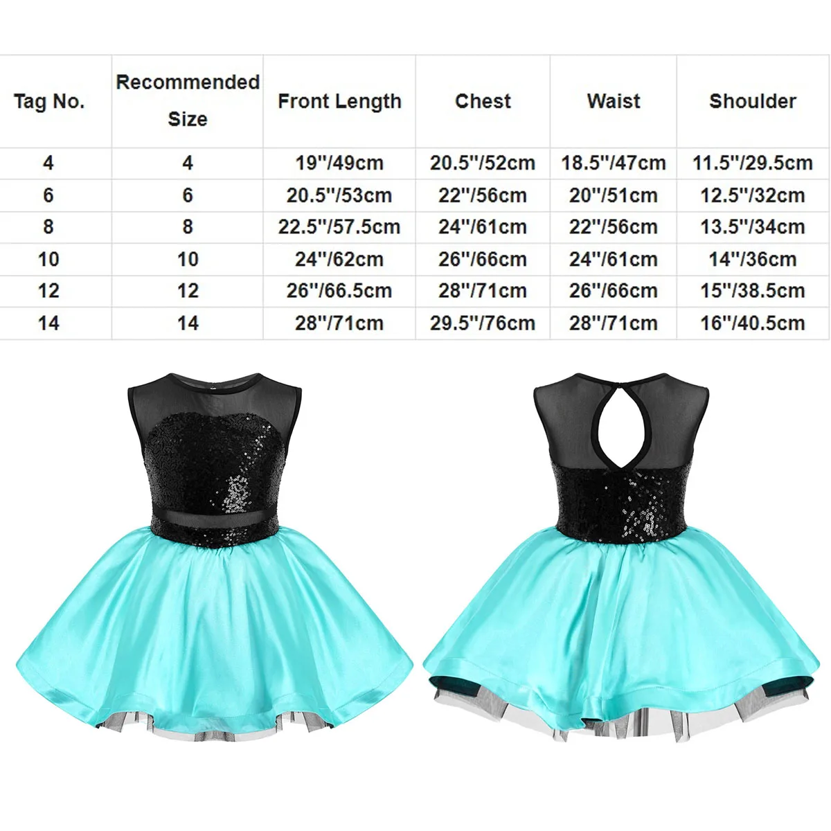 Костюм детский для танцев снеговика без рукавов с блестками