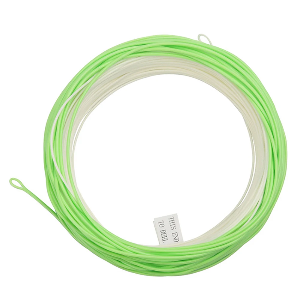 

Floating Fly Line Double Connector Fly Fishing Line Stream Nylon Line WF3F/F-WF8F/F 100ft 30 Meters Fly Fishing Main Line