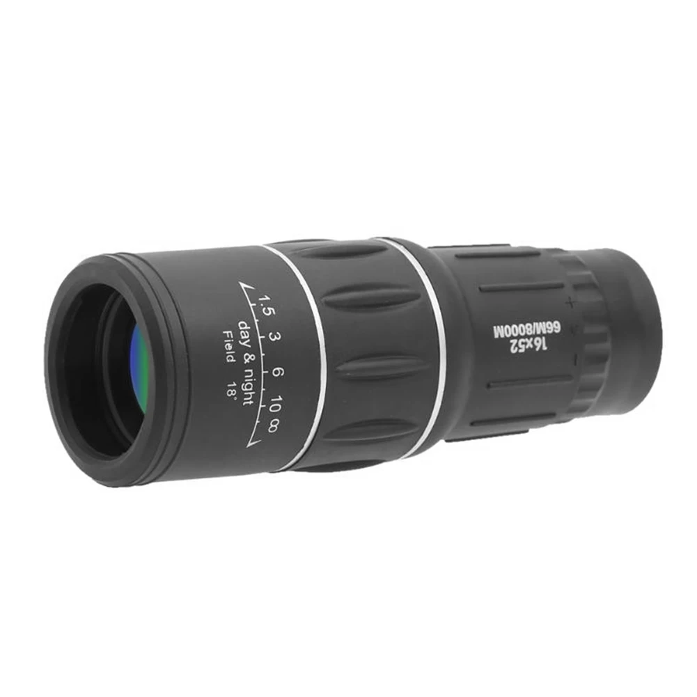 

16x52 HD Monocular Spotting Telescope Waterproof Outdoor Hunting Spotter Scope for Camping Bird-watching Travel