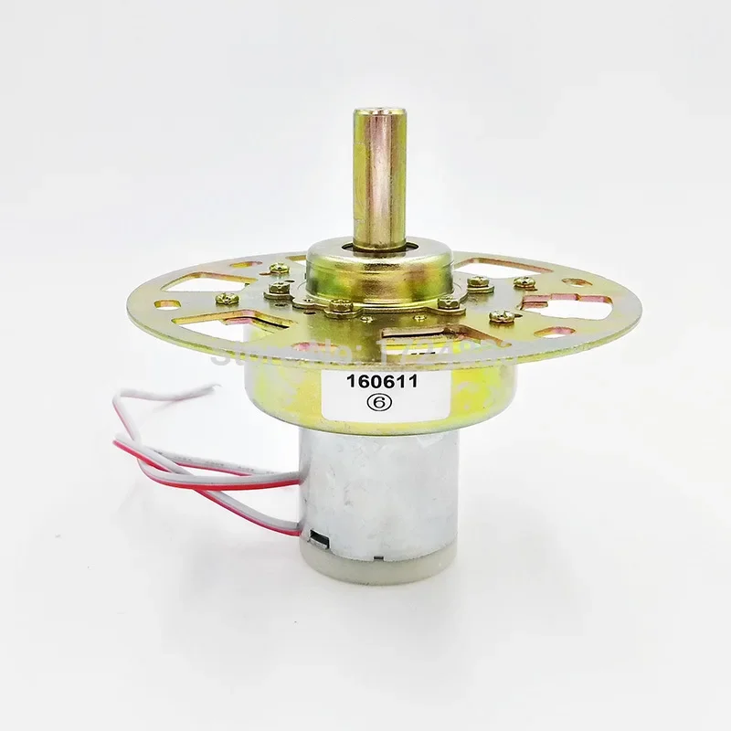 Фото Редукторный двигатель с регулятором напряжения SVC, DC12V, длина вала 25 мм и 33 мм, ZD-5KT 32ZY25 №2