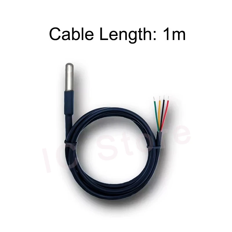 Фото SHT40 SHT30 SHT20 SHTC3 SHT45 SHT35 SHT31 цифровой датчик температуры и влажности зонд I2C из нержавеющей стали с интерфейсом IIC №4