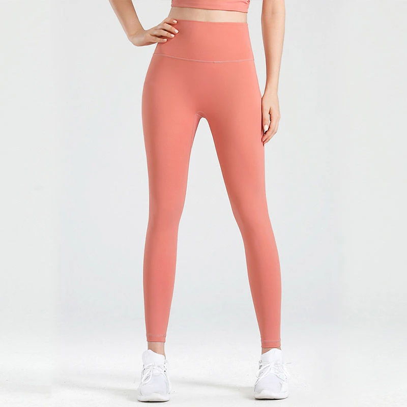 Yoga Pants Women High Waist Sports Leggings Solid Color Running Workout Trousers Fitness Push Up Clothing Girl 2022 New Hot Sale