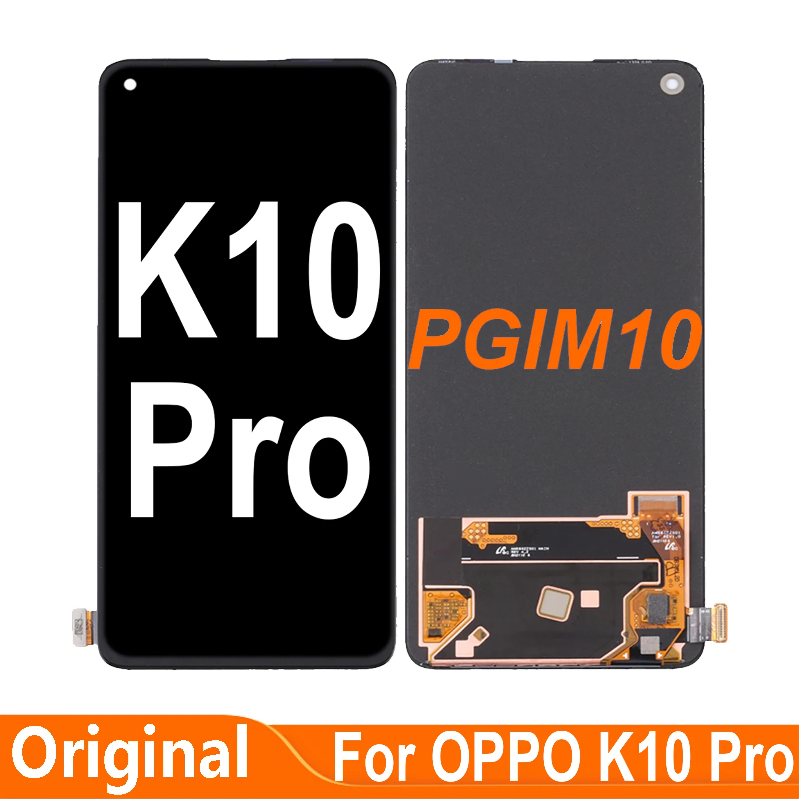 

Original 6.62'' AMOLED For OPPO K10 Pro K10Pro PGIM10 LCD Display Touch Screen Replacement Digitizer Assembly Repair Parts