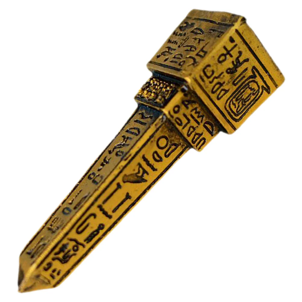 Gods of Egypt Tower Египетский обелиск Психологическая фигурка песочницы Модель