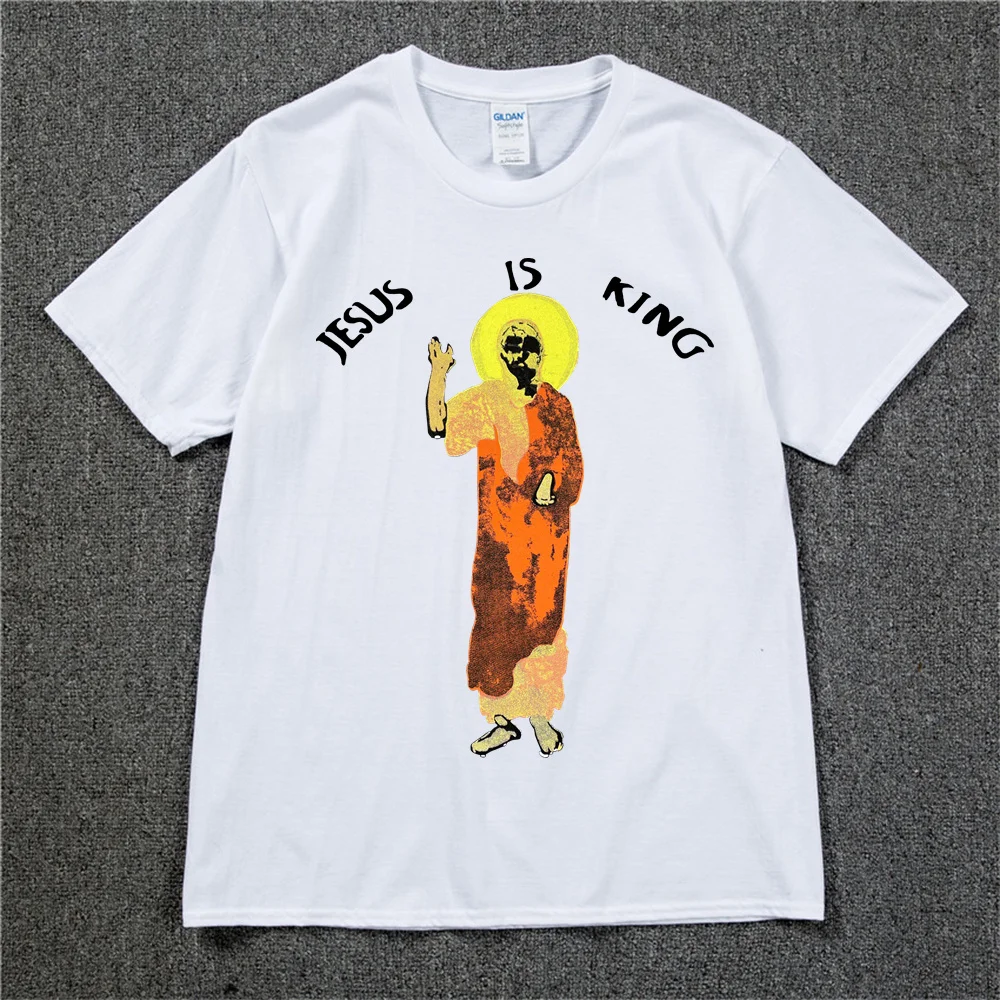 Модная футболка Kanye West Sunday для мужчин и женщин футболки большого размера с