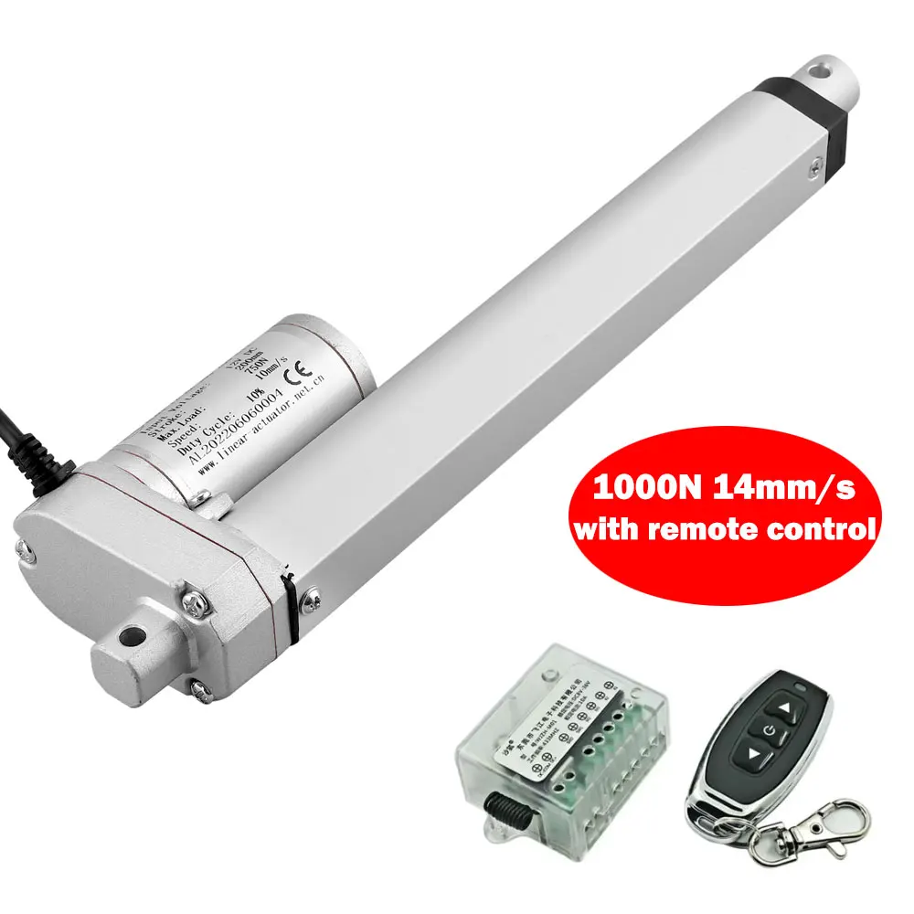 

Линейный привод 1000Н 14 мм/с 12В