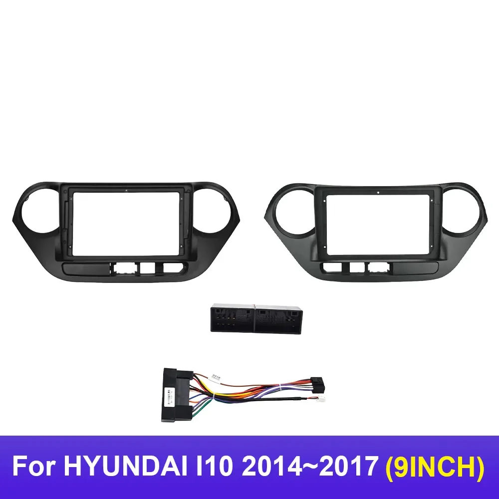 Автомобильная магнитола для HYUNDAI I10 2014 ~ 2017(9 дюймов) облицовка Android GPS MP5