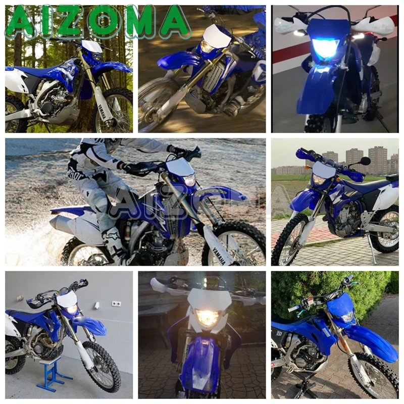 Обтекатель для фар Enduro MX Supermoto, 12 В, 35 Вт, универсальный налобный фонарь, маска для Yamaha XT WRF YZF TTR 125225250450500 (art.: 7a9b196ee) - 7a9b196ee