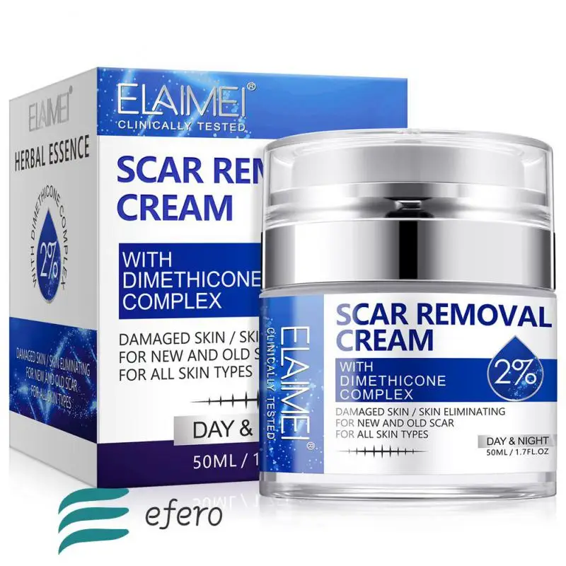 

50ml Effective Compression Scar Removal Cream Stretch Marks Burns Caesarean Section Scar Repair Gel Smooth Brighten Skin Care