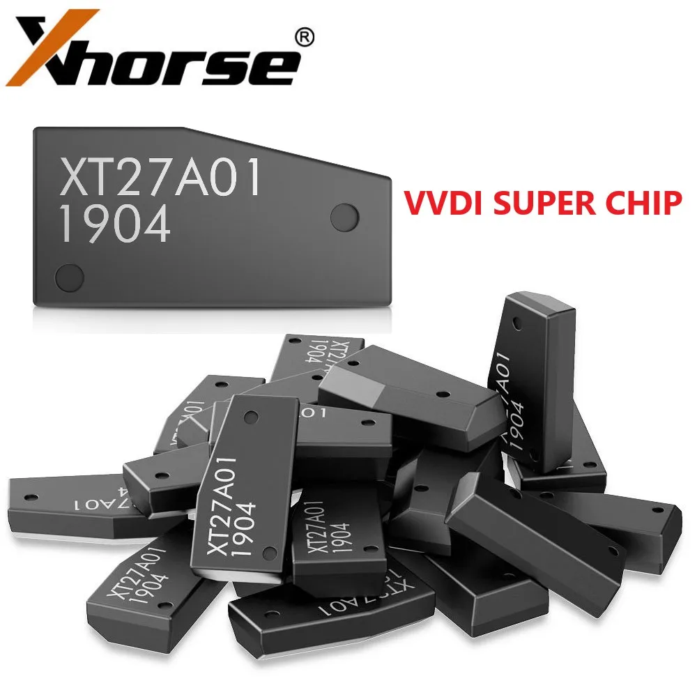 

5pcs Xhorse VVDI Super Chip XT27A01 XT27A66 Transponder for ID46/40/43/4D/8C/8A/T3/47 for VVDI2 VVDI Key Tool/Mini Key Tool
