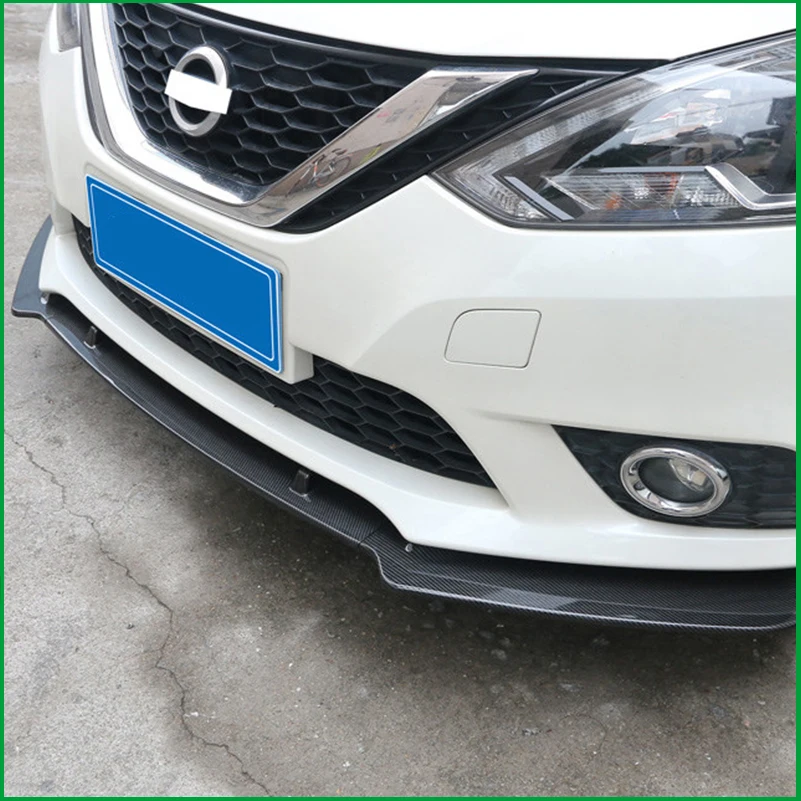 Комплект для NISSAN SENTRA Sylphy 2016-2019 передний бампер губа диффузор нижняя решетка