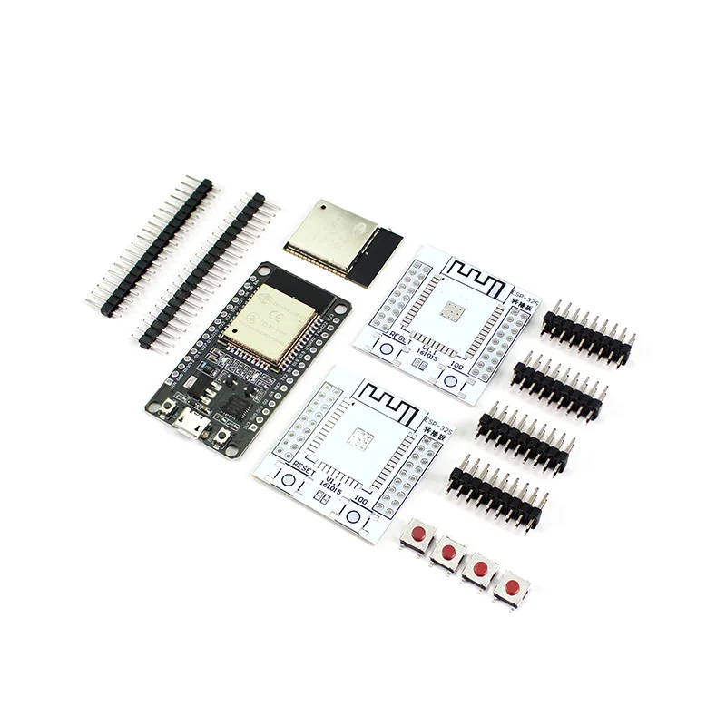 

ESP32 ESP-WROOM-32 ESP-32 WiFi+Bluetooth Dual Core CPU Development Board ESP-32S Adapter Board Convertor Module Diy Kit