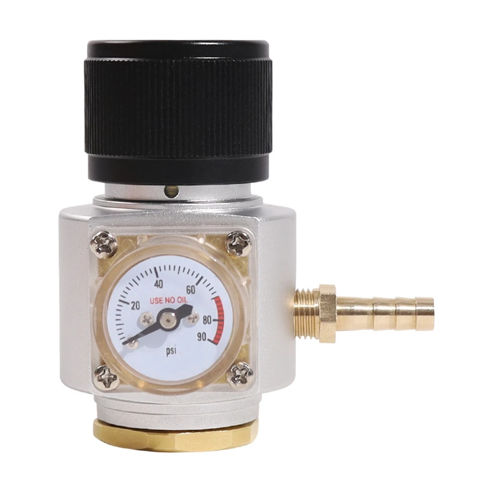 

CO2 Charger Gas Regulator Pressure Reducer Adapter for Glass Bottles Aquarium Beer ,BE032