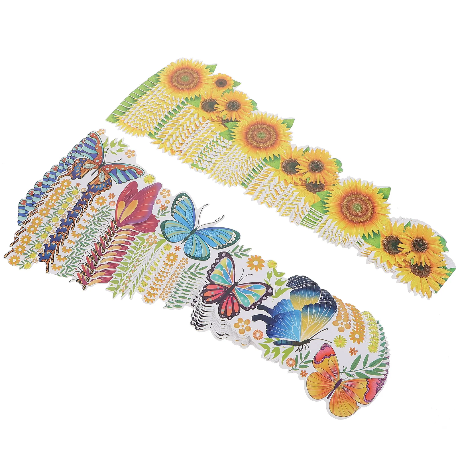 

20 Sheets Bulletin Board Border Paper Supply Festival Trim Blackboard Classroom Decorations Decorative