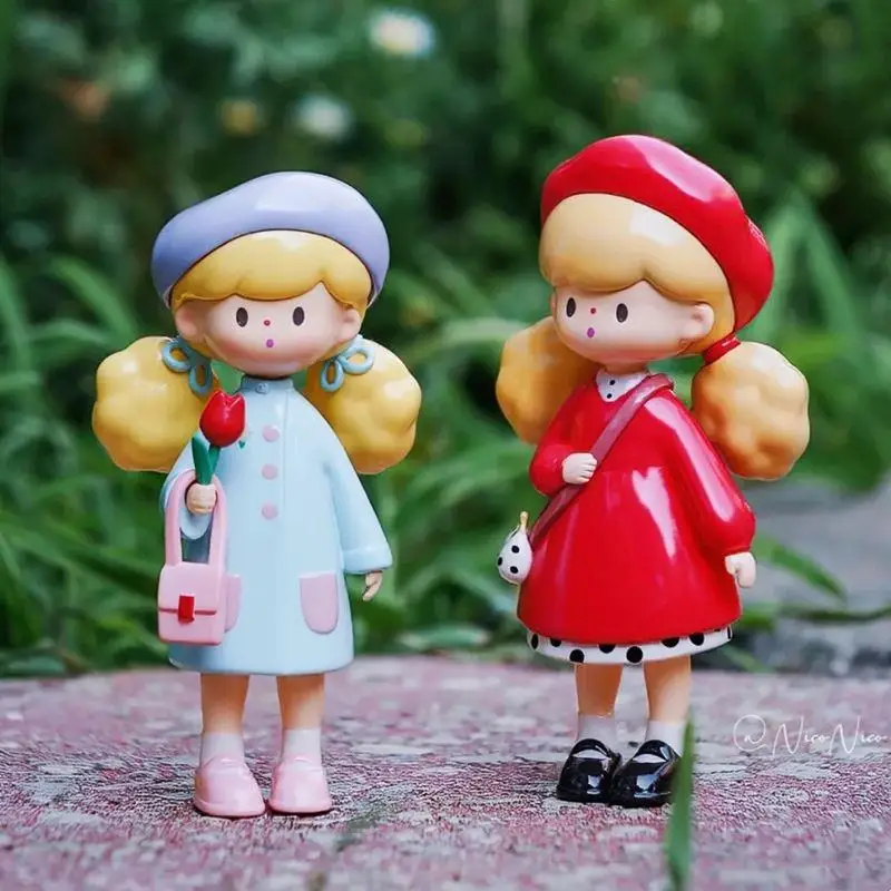 Дешево Оригинальная ретро-одежда Molinta, коллекция детской игрушки, модель подтверждения стиля, милая аниме-фигурка, Подарочная коробка сюрпризов