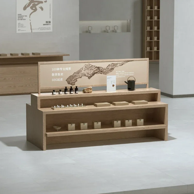 Текущая вода Тайчжун Остров Чайный магазин подарок китайская полка украшения