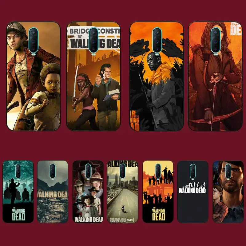 

The Walking Dead Phone Case for Vivo Y91C Y11 17 19 17 67 81 Oppo A9 2020 Realme c3