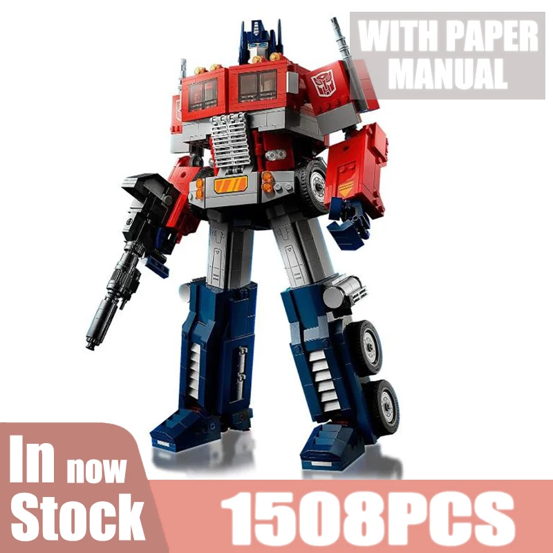 

Robot Transformation Model Building Blocks Movie Creative Mech Bricks Assembly Toys Gifts for Kids Adults Boys Compatible 10302
