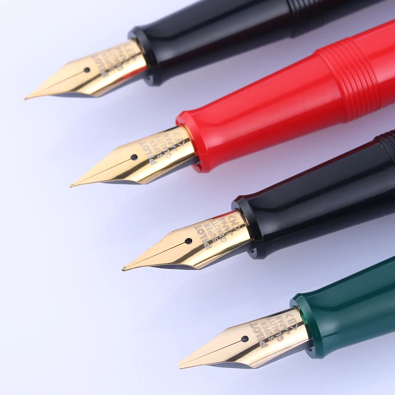 Фото Ручка-перьевая PILOT Retro 78G в подарочной коробке, с гладким пером EF/F/M, для каллиграфии, профессиональная, для письма, канцелярские принадлежности, в комплекте CON40 №2
