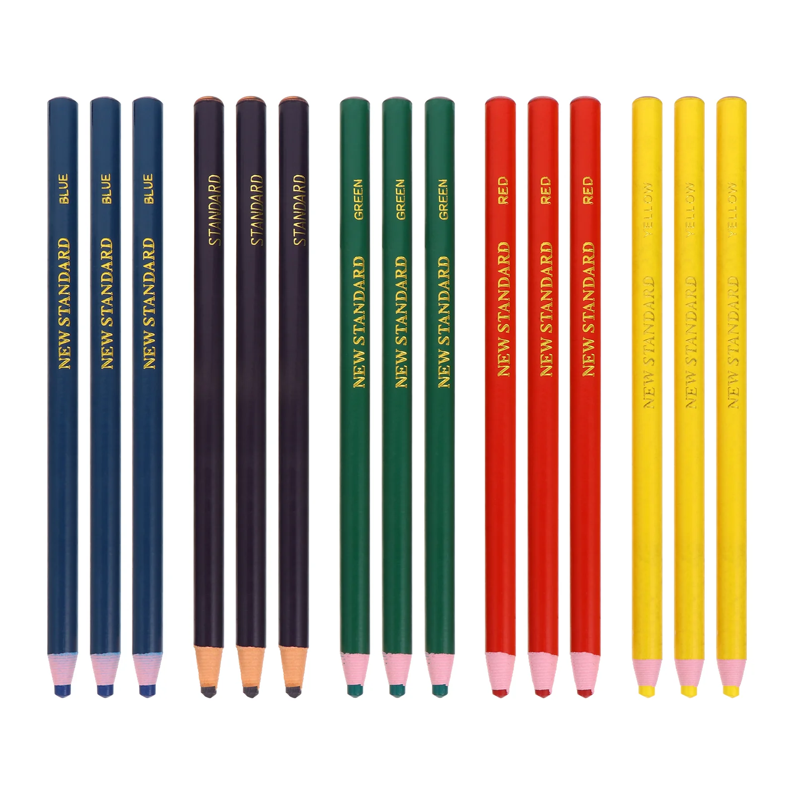 

15 Pcs Pull Crayons Childrens Pencils ZChild Colour Glass Peel-Off Grease Wood China Marker Stationery For Painting Kids