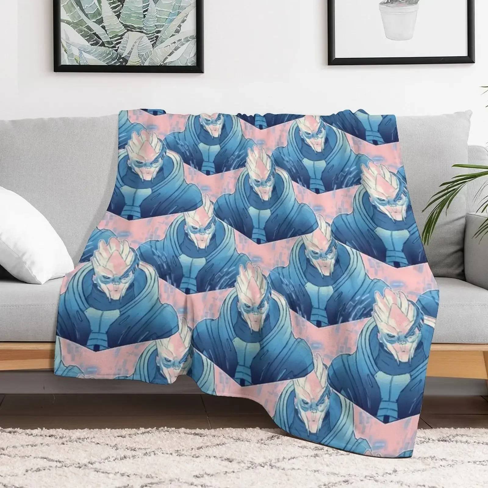 Одеяло Garrus Vakarian туристическое диван-кровать Polar Blankets