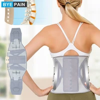 byepain lower back brace magnet hot compress pain relief for men women lumbar back waist support belt lightweight breathable
