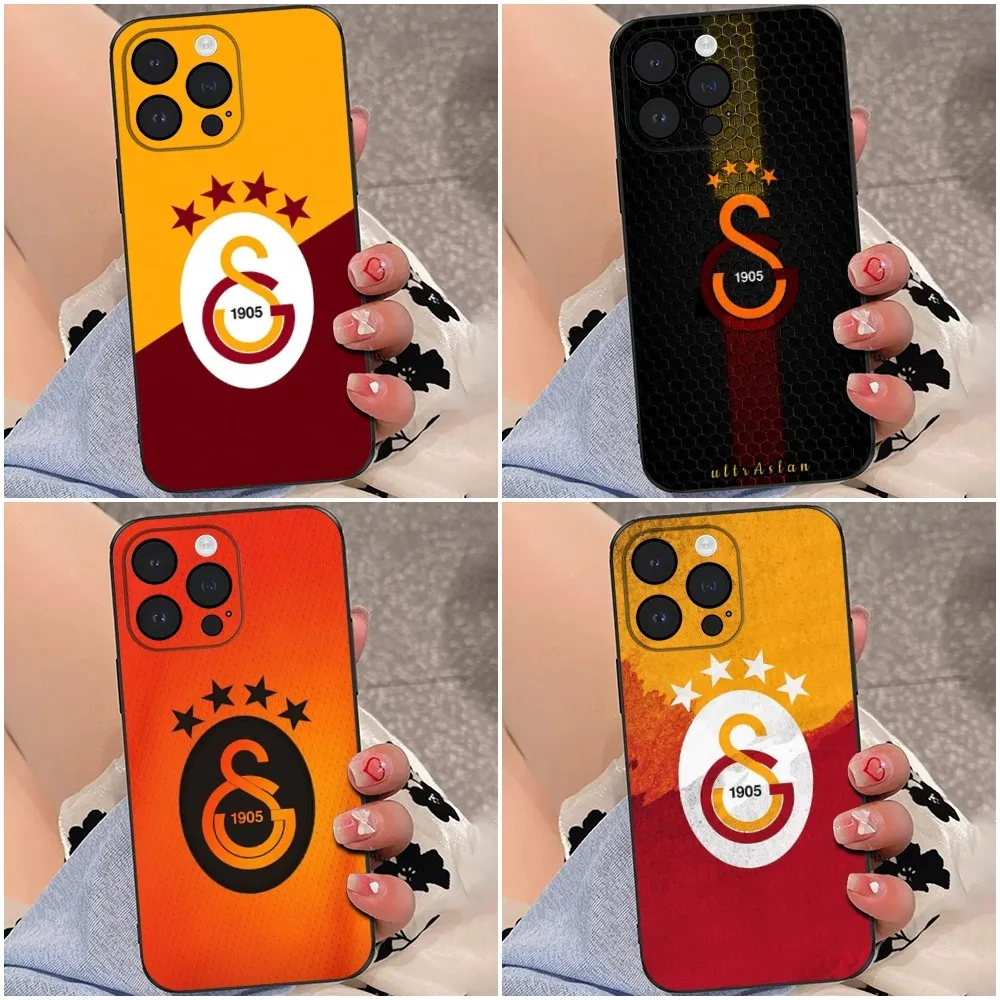 G-Galatasaray 1905s Phone Case For iPhone 16 15 14 13 12 Pro Max 11 7 8 Plus XR XS Shockproof Silicone Soft Shell