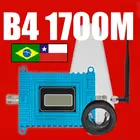 Усилитель мобильного сигнала репитер 4g gsm усилитель сигнала AWS 1700 МГц полоса 4 Бразилия Чили Перу Колумбия Clear VIVO TIM Oi Nextel