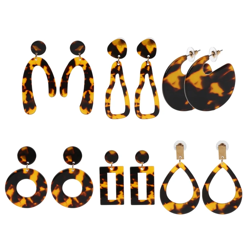 

Women Classic Stud Earrings Leopard Multi Type Earrings Girls Festival Birthday Party Gifts Jewelry Ear Accessories 264E
