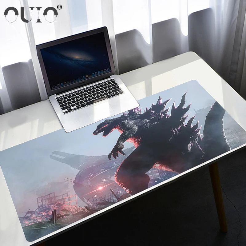 

Monster-Godzillas Computer Laptop Gamer Keyboard Mousepad Gaming Accessories Big 900x400 Deak Mat PC CS GO LOL Carpet Mouse Pad