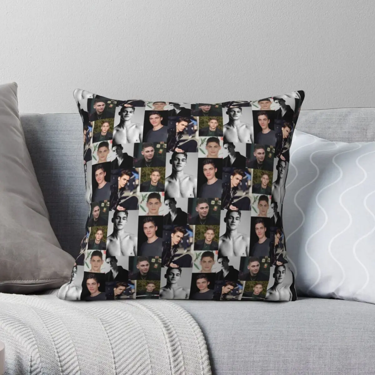 

Hardin Scott Photo Edit Pillowcase Polyester Linen Velvet Zip Decor Throw Pillow Case Bed Cushion Cover 18"