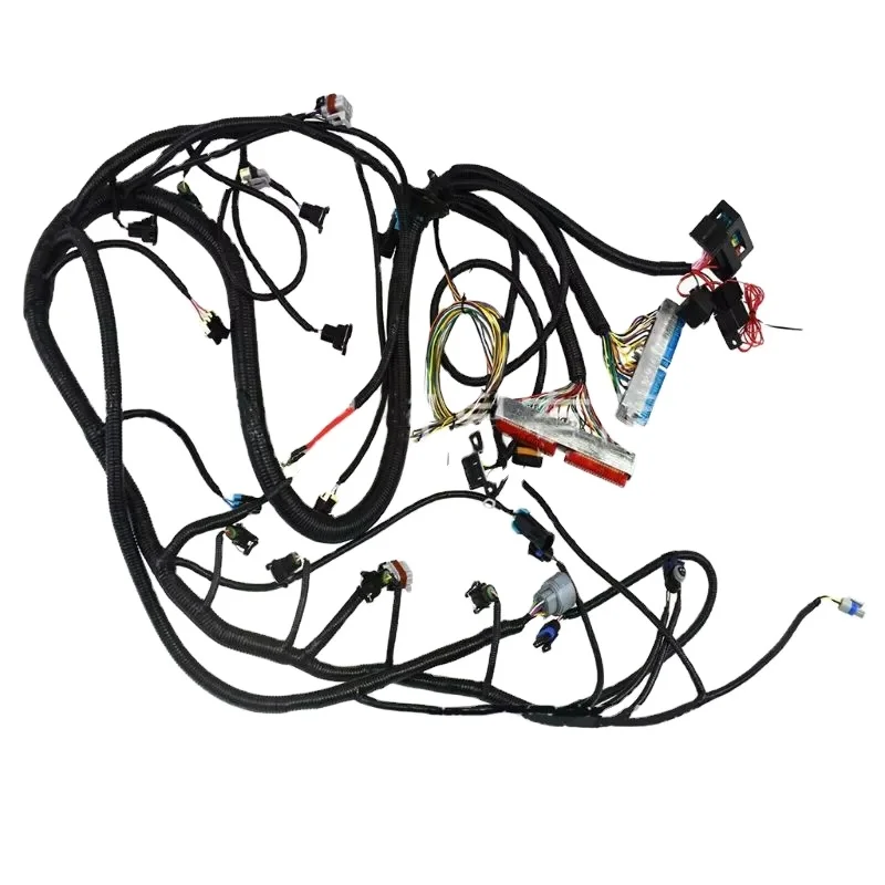 

Drive by Cable 1997-2006 LS1 LS2 LS3 Swap Engine Standalone Wiring Harness With 4L60E/4L80E Transmission EV1 Fuel Injector