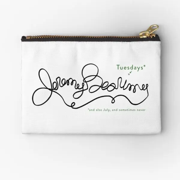 

Мужские и женские карманы с надписью, на молнии