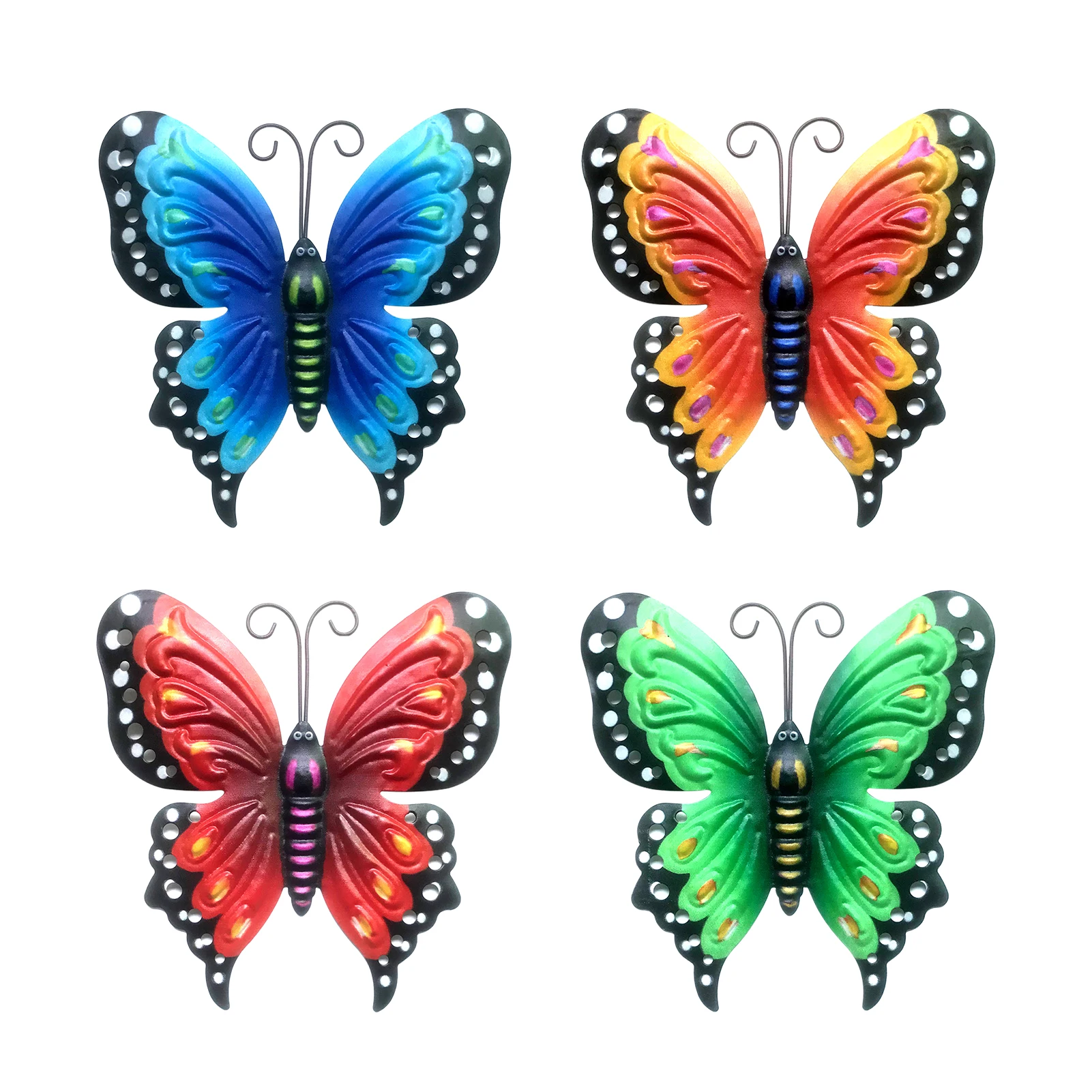 

Настенная декоративная 3D скульптура с отверстиями для дома и улицы, 4 шт.