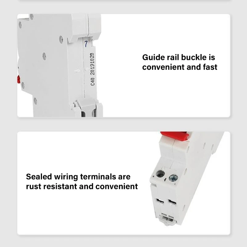 A1W1 Автоматический выключатель остаточного тока для монтажа на DIN-рейке с защитой