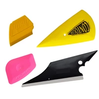 cngzsy car protective film squeegee pointed corner scraper rubber glass water wiper automobile vinyl wrap window tint tools k61