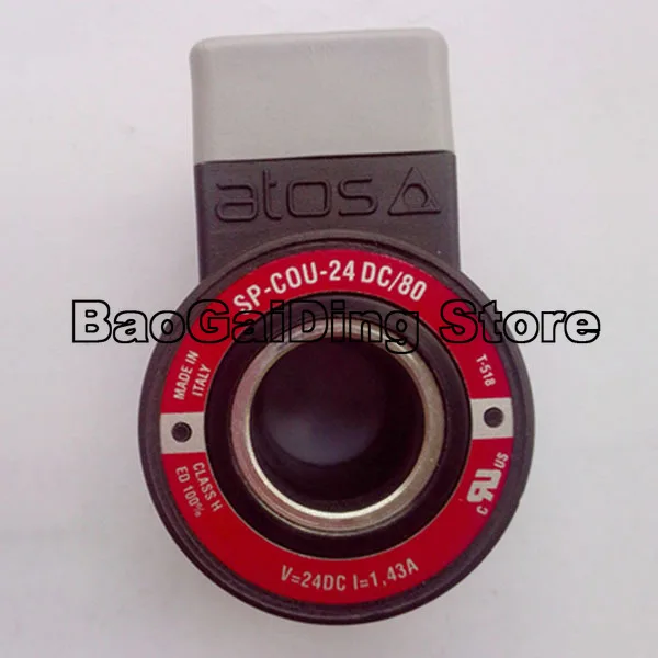 Катушка электромагнитного клапана ATOS SP-COU-24DC/80 SP-COI-230/50/60/80 SP-COI-110/50/60AC/80 для крана с