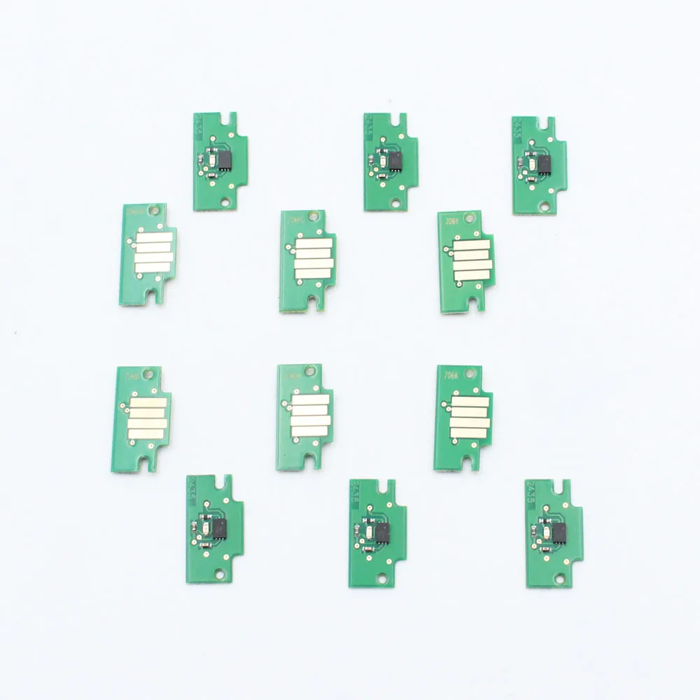 Чип картриджа PFI-706 для Canon IPF8400S IPF9400S IPF8410S IPF9410S 8400S 9400S 8410S 9410S IPF 8400 8410 9400 PFI 706
