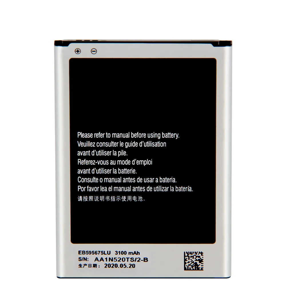 Сменный аккумулятор для SAMSUNG Galaxy Note 2 N7100 N7108D NOTE2 N7102 N719 N7108 EB595675LU аккумуляторная
