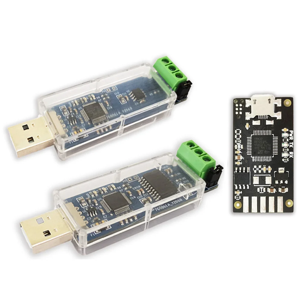 

USB 5V CANable USB to CAN Converter Module CAN Debug Adapter CAN Bus Analyzer Debugging Assistant Isolation/Non-isolated Version