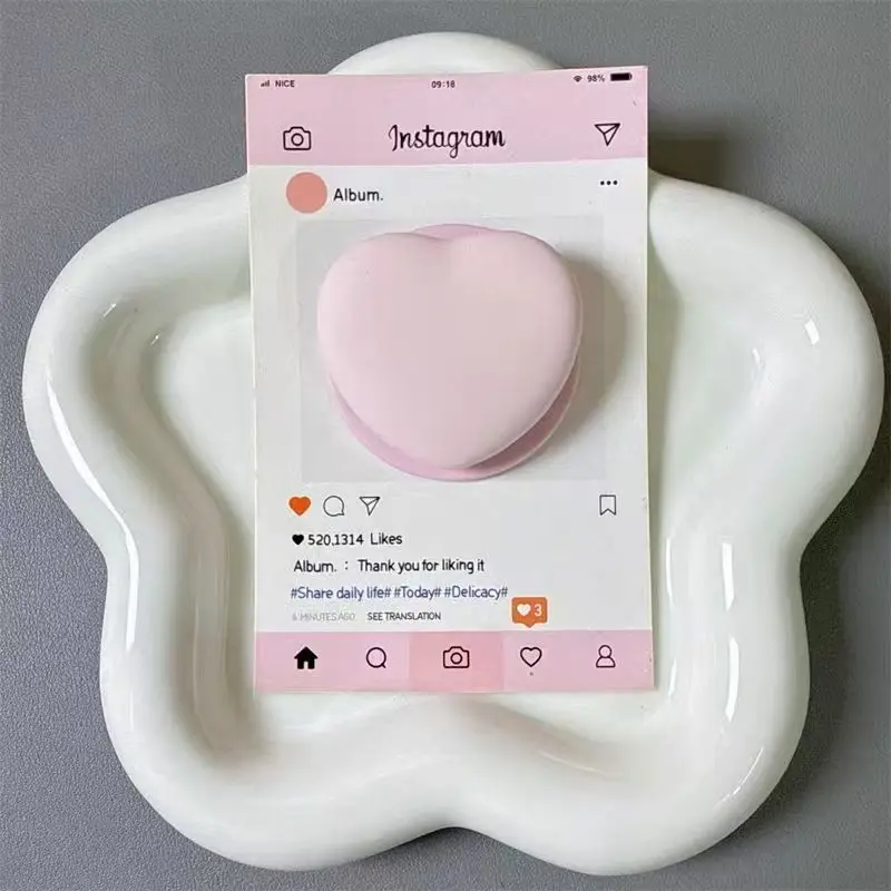 Милый мультяшный держатель-подставка Love Heart для телефона Magsafe, магнитный Griptok для iPhone 17 16, забавный складной держатель для беспроводной зарядки (art.: 3920d9fdf8dcf) - 3920d9fdf8dcf