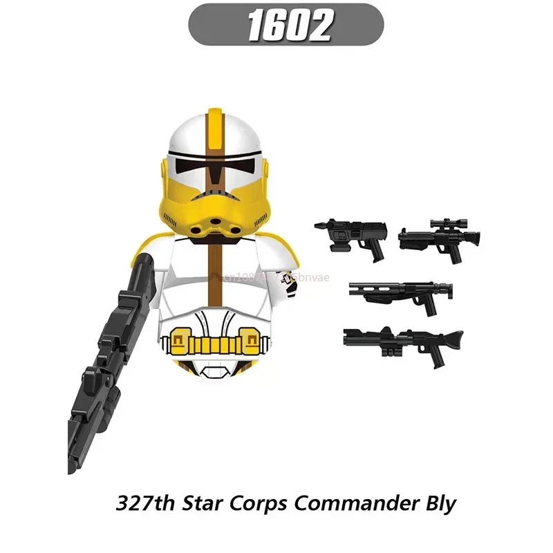 X0300 строительные блоки Клон солдат 501-й легион Императорский штурмовик робот
