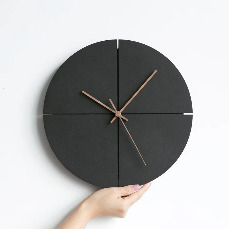 

Nordic Minimalist Wall Clock Creative Living Room Personality Household Watches Silent Wall Clocks Home Decor Gift
