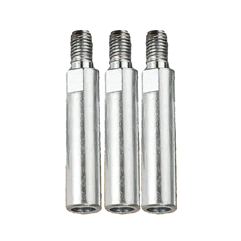 

New 3Pcs Angle Grinder Extension Connecting Rod,M10 Thread Adapter Extension Rod Angle Grinder Lengthen Adapter Lever