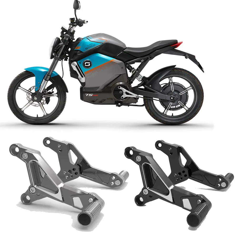 

Front Pedal Assembly For Super SOCO TC TS Motorcycle Accessories Footrest Bracket Pedal
