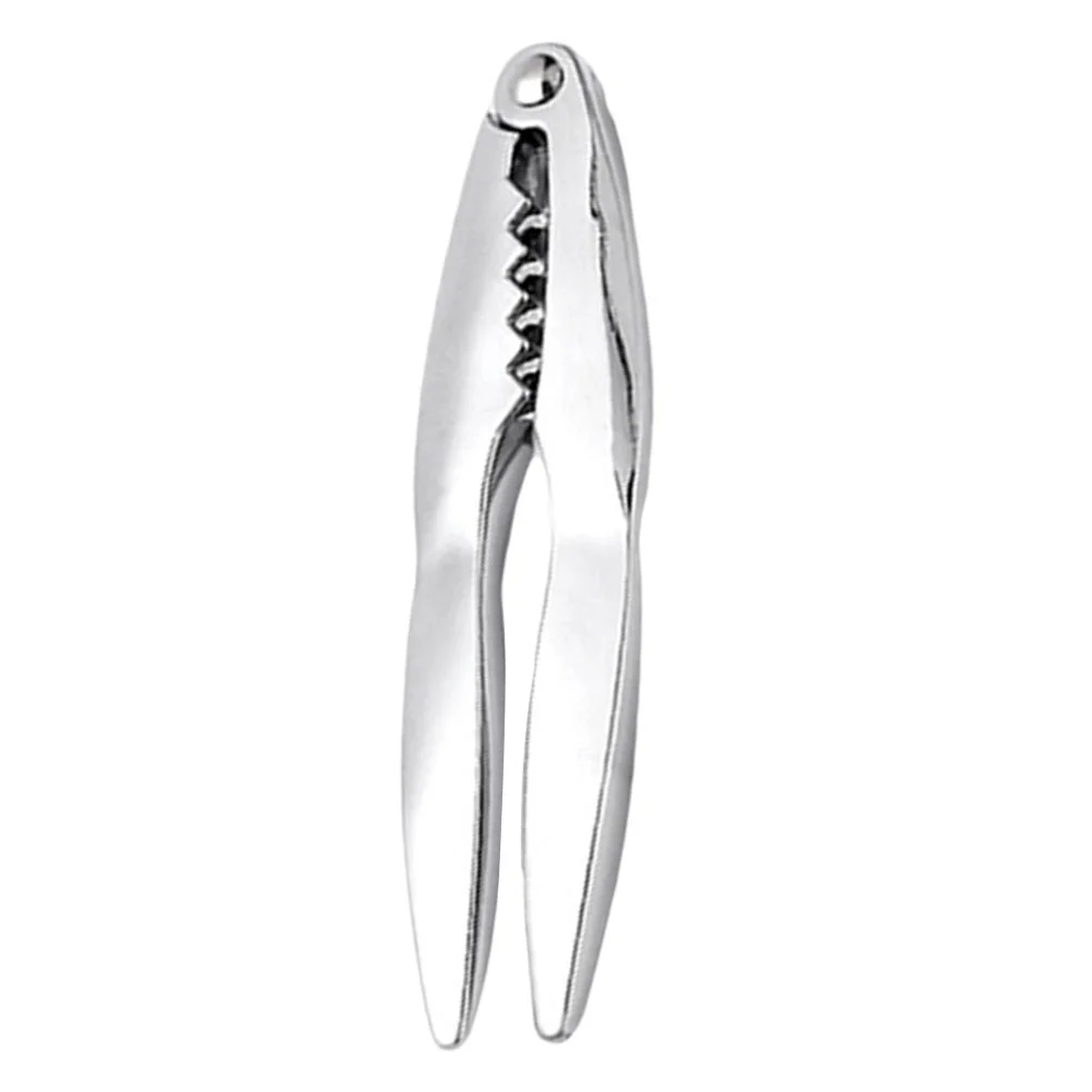 

1Pc Seafood Crab Pincer Walnuts and Nuts Plier Seafood Opening Tool (Silver)