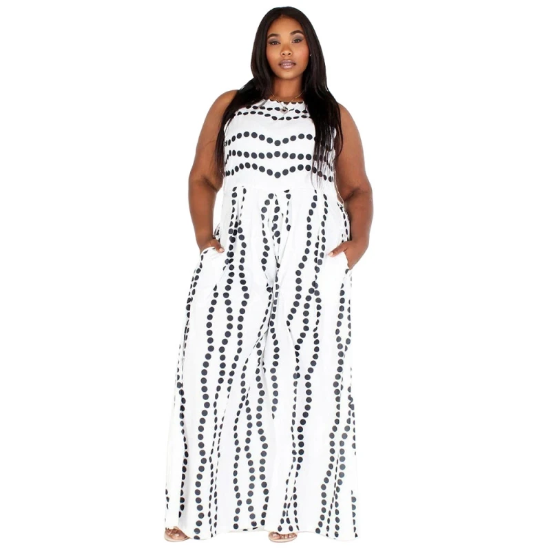 

Woman Jumpsuit For Wedding Party Sleeveless Rompers 2022 Elegant African Pants Set Dubai Turkey Luxury Beads Clothing Wear