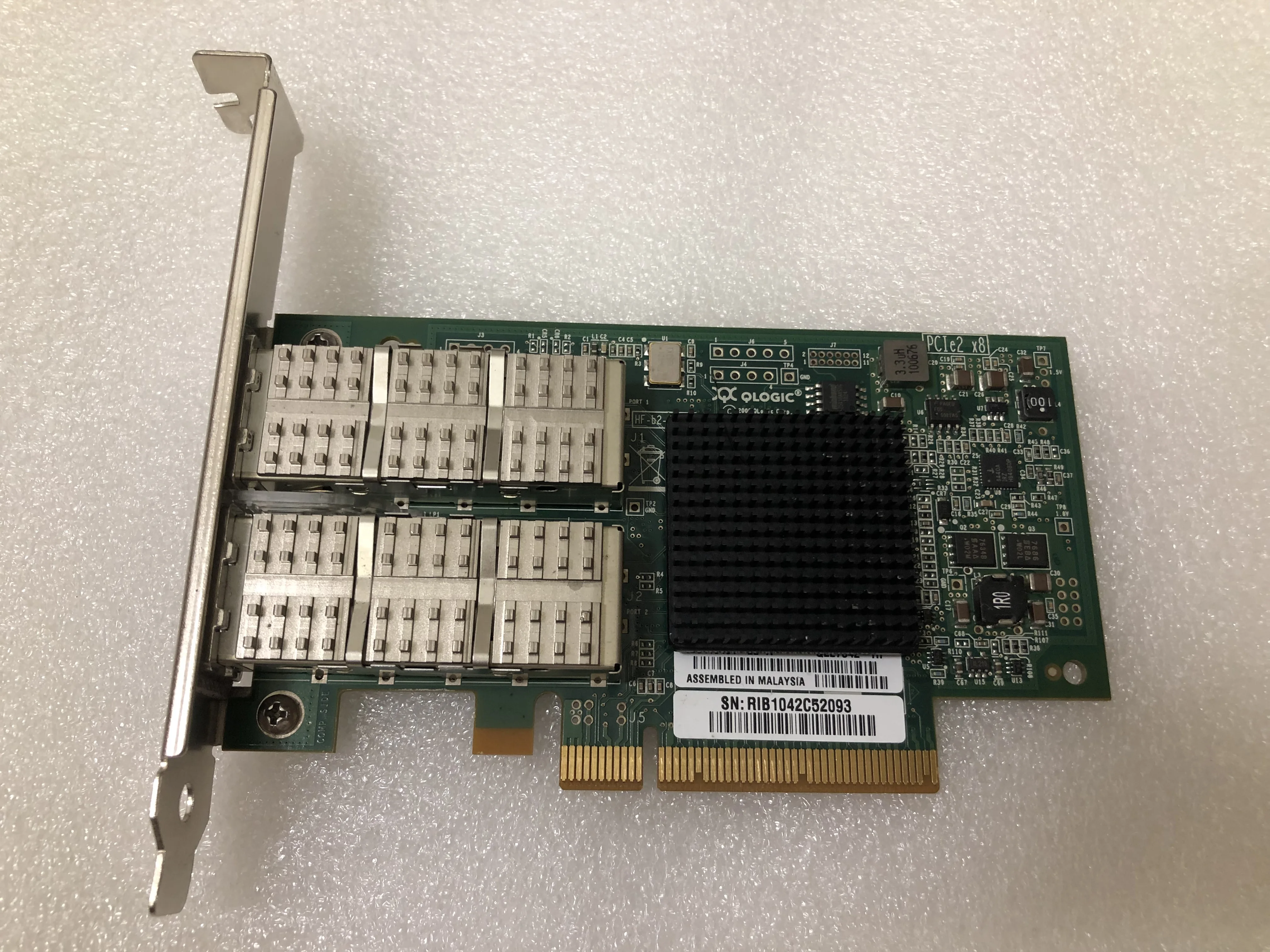583211-B21 QLogic InfiniBand 4X QDR PCI-E G2 D-P HCA QLE7342 584000-001