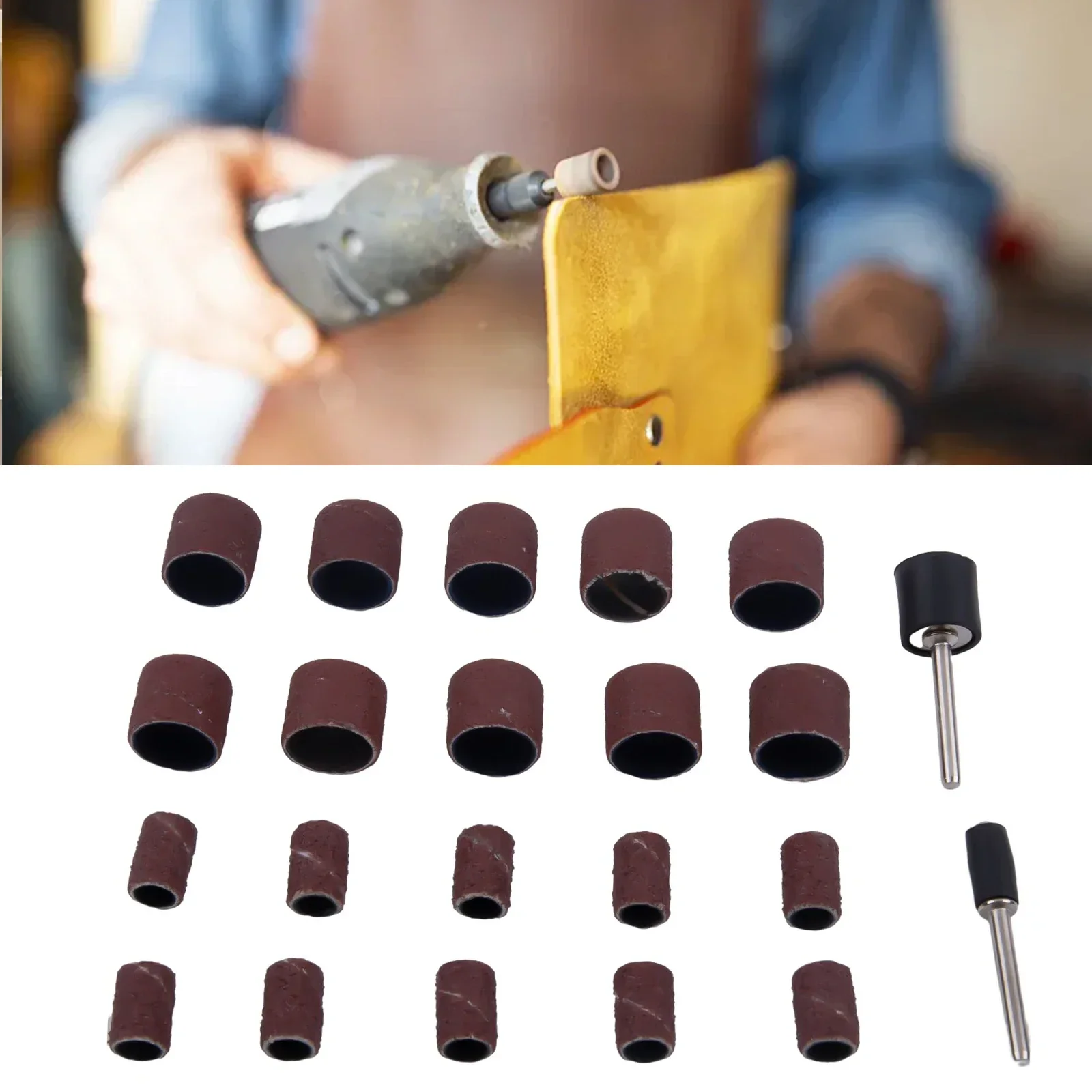 22 шт. набор шлифовальных барабанов вращающиеся инструменты шлифовальные