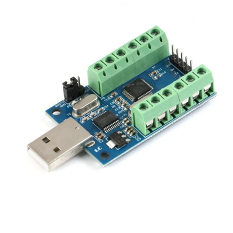 

STM32F103C8T6 ADC Module USB Interface 10 Channel 12Bit AD Sampling Data Acquisition STM32 UART Communication For ADC Module